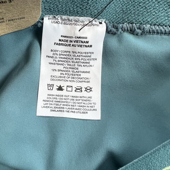 Nike Pro Shorts Training Medium Womens Dri Fit High Rise 3" Blue $40 - Picture 7 of 9